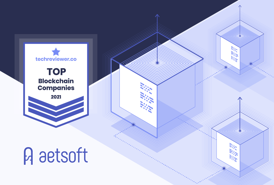 Aetsoft has Hit the Top Blockchain Development Company in 2021 Rating by Techreviewer