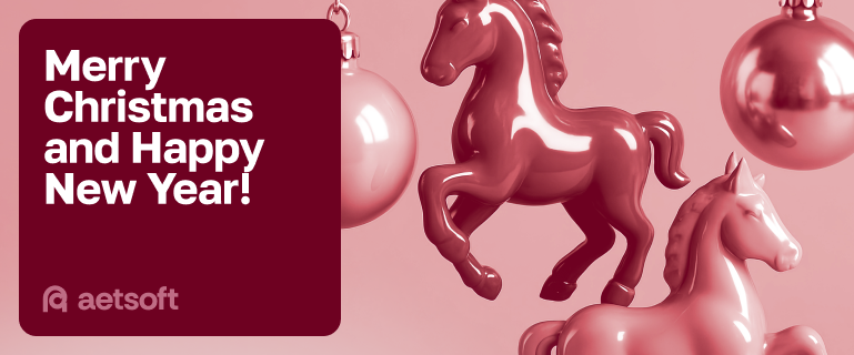Merry Christmas and Happy New Year 2026 from Aetsoft