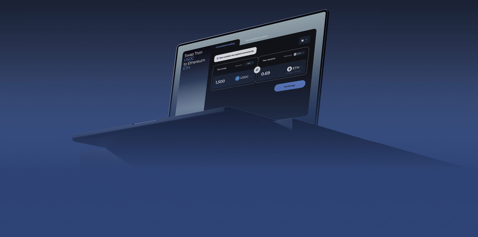 How regulated platforms launch a CEX-DEX hybrid crypto exchange. Swaps integration swaps with custodial wallets – all while keeping trading as simple as CEX.