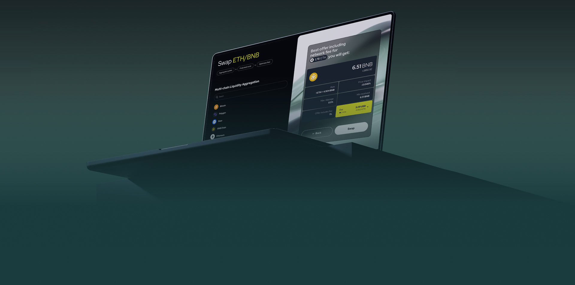 How we built a DEX aggregator backend that unified 8 providers. We made it easier to add more later with routing and cross-chain swaps.