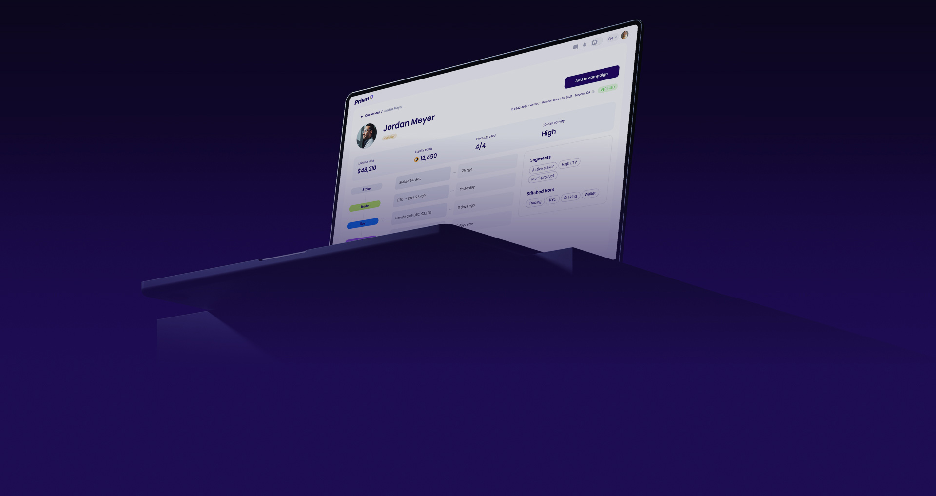 NDAX asked for a loyalty programme