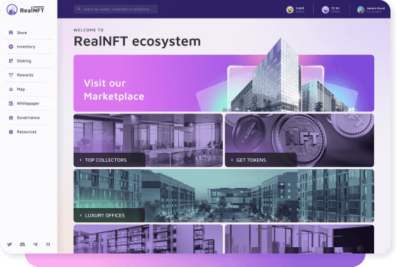 NFT Marketplace for real estate