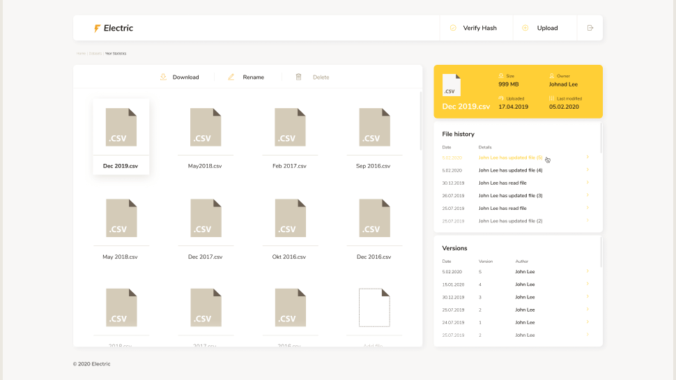 Data provenance solution